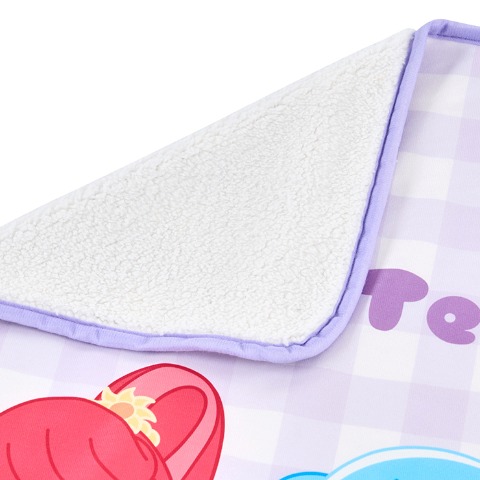 ひざ掛け毛布（70㎝×120㎝）　シークレット キャッチ！ティニピン