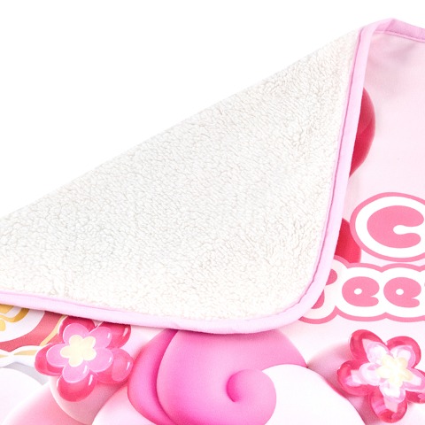 ひざ掛け毛布（70㎝×120㎝）　シークレット キャッチ！ティニピン