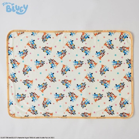 ひざ掛け毛布（70㎝×100㎝）　ブルーイ