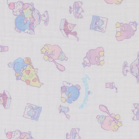 2枚組ガーゼブランケット（100㎝×100㎝）　タキシードサム