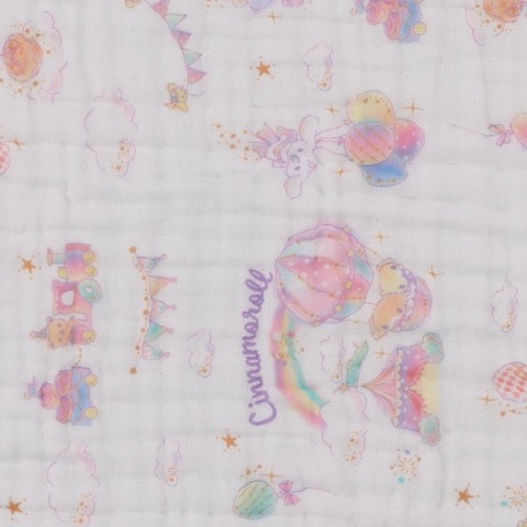 ガーゼブランケット（70㎝×100㎝）　シナモロール