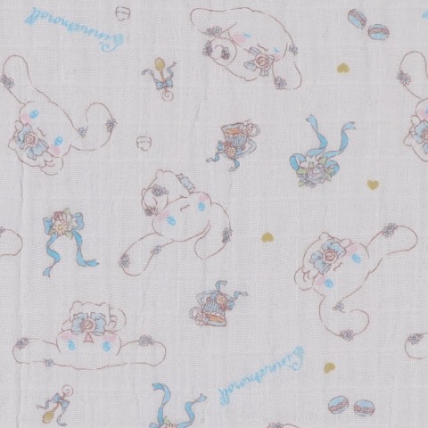 2枚組ガーゼブランケット（100㎝×100㎝）　シナモロール