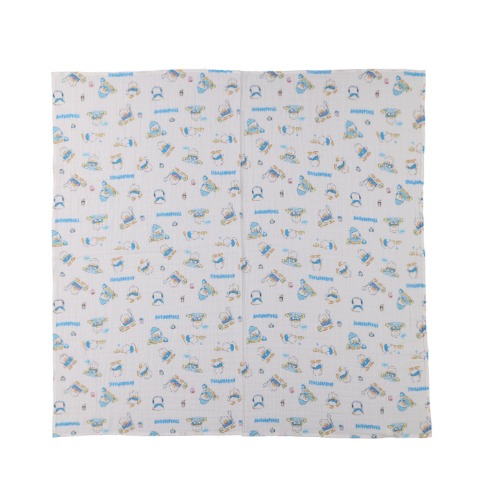 2枚組ガーゼブランケット（100㎝×100㎝）　あひるのペックル