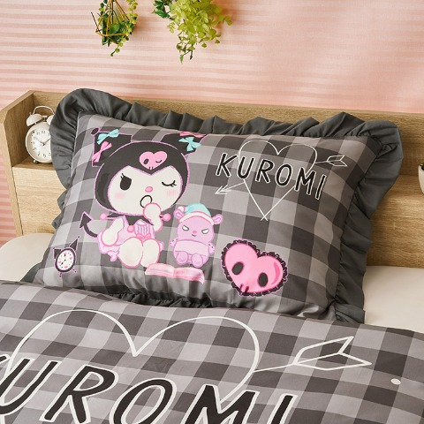 カバーリング2点セット（クロミ）まくらカバー+かけ布団カバー