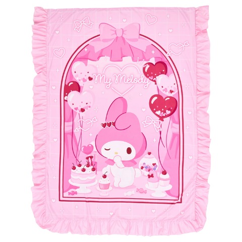 カバーリング2点セット（マイメロディ）まくらカバー+かけ布団カバー