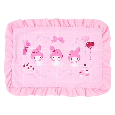 カバーリング2点セット（マイメロディ）まくらカバー+かけ布団カバー