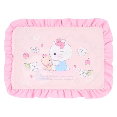 カバーリング2点セット（ハローキティ）まくらカバー+かけ布団カバー