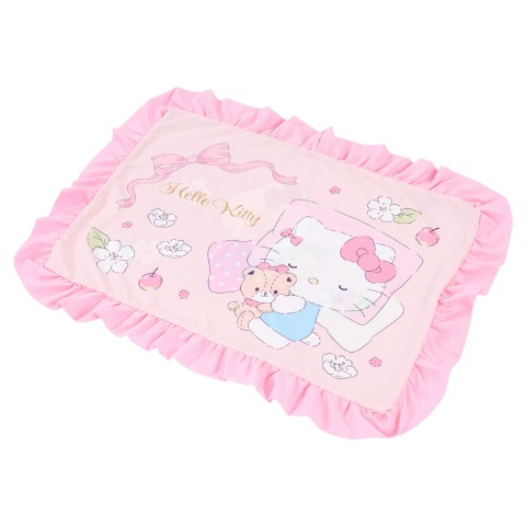 カバーリング2点セット（ハローキティ）まくらカバー+かけ布団カバー