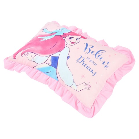 カバーリング2点セット（リトルマーメイド）まくらカバー+かけ布団カバー