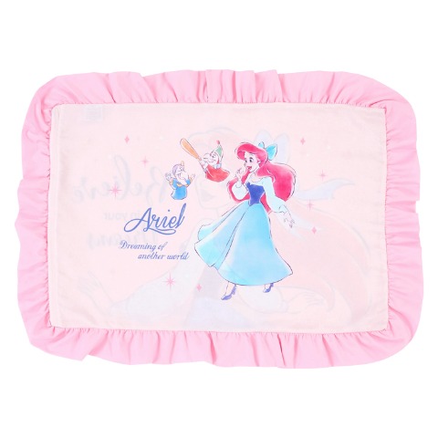 カバーリング2点セット（リトルマーメイド）まくらカバー+かけ布団カバー