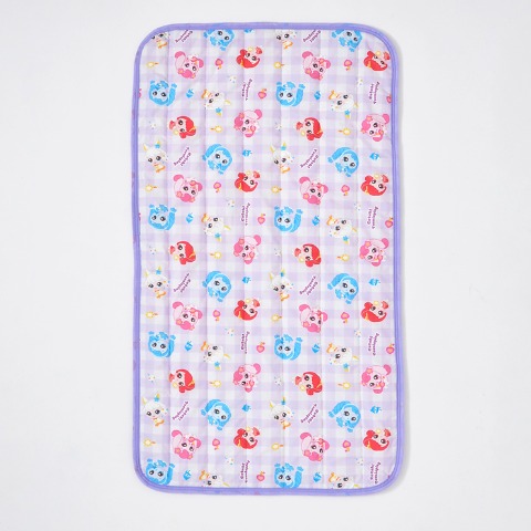 敷きパッド（70㎝×120㎝）　シークレット キャッチ！ティニピン