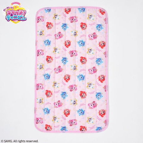 敷きパッド（70㎝×120㎝）　シークレット キャッチ！ティニピン