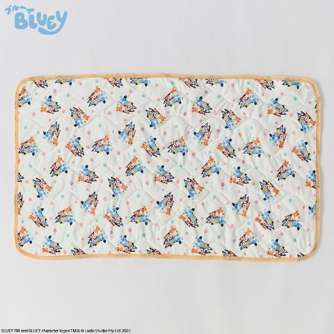 敷きパッド（70㎝×120㎝）　ブルーイ