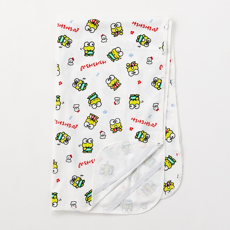 おねしょシーツ 70㎝×120㎝ （Sanrio characters けろけろけろっぴ