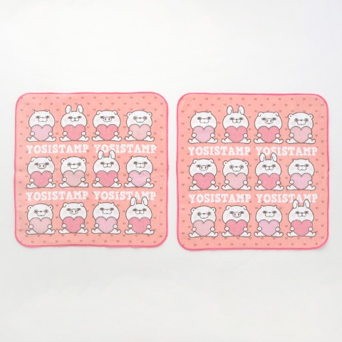 ハンドタオル 2枚組（ヨッシースタンプ）