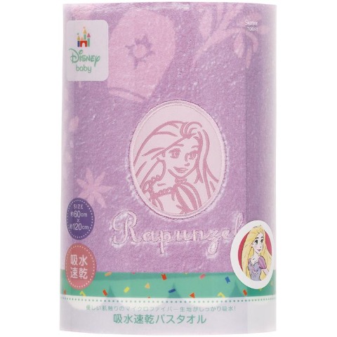 吸水速乾バスタオル（ラプンツェル）