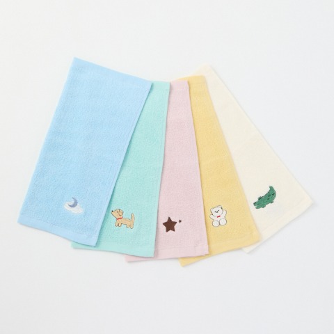 5枚組ハンドタオル