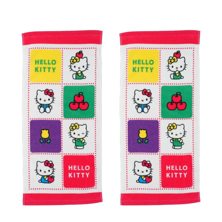 フェイスタオル2枚組（ハローキティ） | バースデイ | しまむらパーク