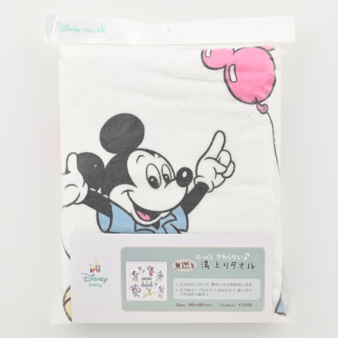 湯上げタオル（ミッキー＆フレンズ）