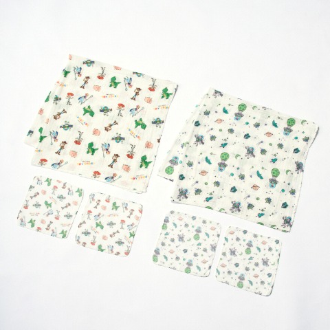 ガーゼ6点セット（トイ・ストーリー）