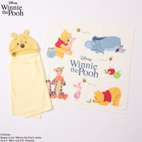 2枚組バスタオルセット（くまのプーさん）