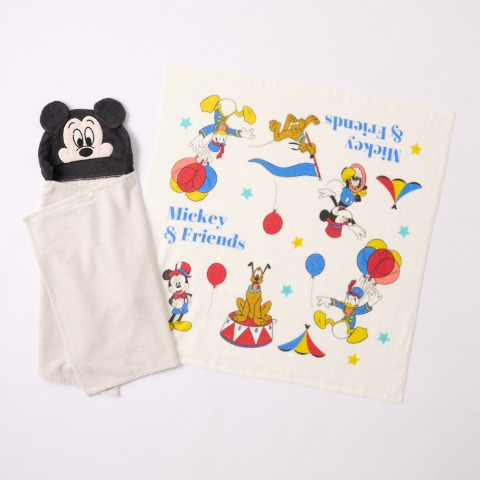 2枚組バスタオルセット（ミッキーマウス）