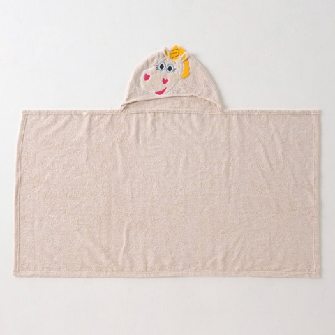 フード付きバスタオル