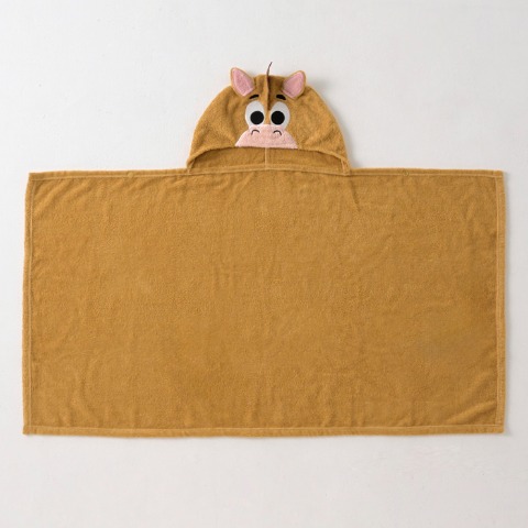 フード付きバスタオル