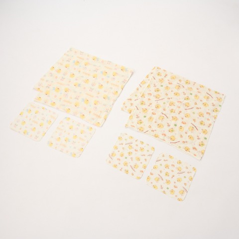 ガーゼ6点セット（ポムポムプリン）