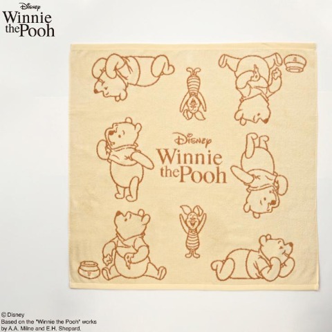 湯上げタオル（くまのプーさん）