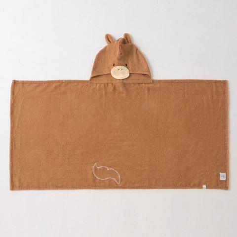 フード付きバスタオル