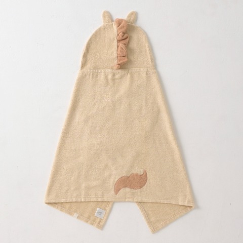 フード付きバスタオル