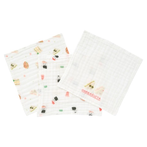 3枚組ガーゼハンカチ