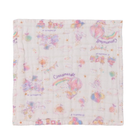 3枚組ガーゼハンカチ（24㎝×24㎝）　　シナモロール