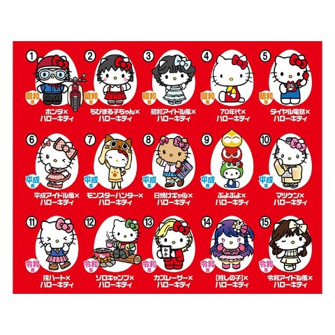 10個入BOX チョコエッグ（ハローキティ　コラボレーション）