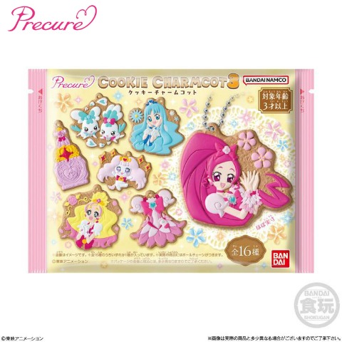 14個入BOX　プリキュアクッキーチャームコット３