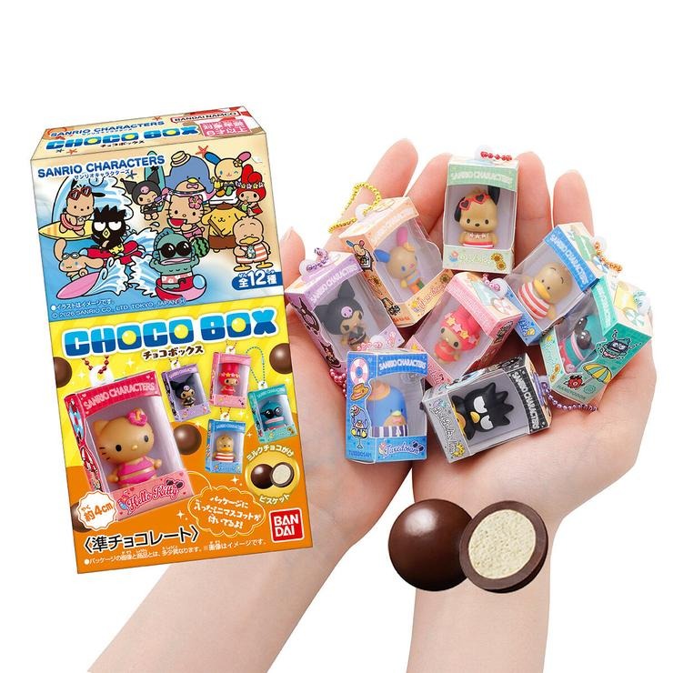 【タグ付き】サンリオ キャラクターズ ギフトボックス 2点セット　完売品 14個入BOXサンリオキャラクターズ チョコボックス ボックスフィギュア