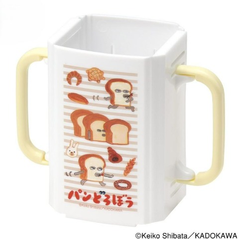 折りたたみ紙パック飲料ホルダー（パンどろぼう）