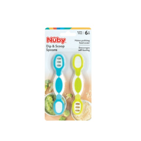 2WAYディップ・スクープスプーン（Nuby）