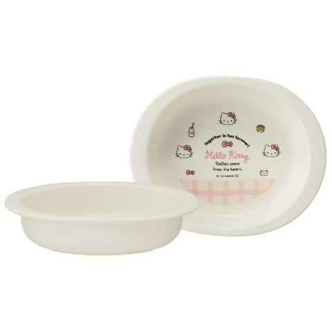 電子レンジ・食洗機対応小皿(ハローキティ）