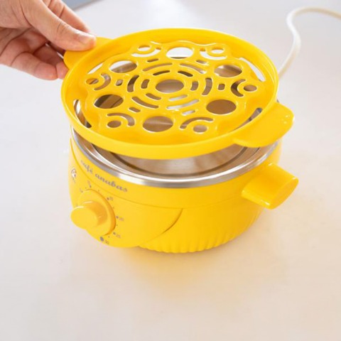 ゆで玉子名人・かんたん蒸し器