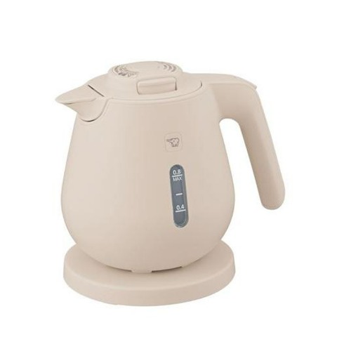 電気ケトル0.8Lライトベージュ