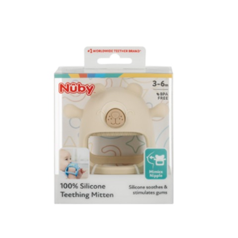 シリコン・ティージング・ミトン（Nuby）