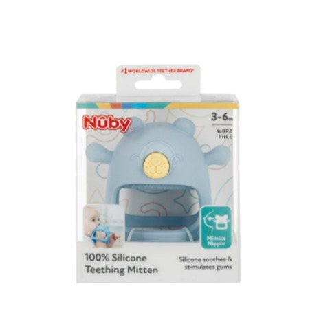 シリコン・ティージング・ミトン（Nuby）