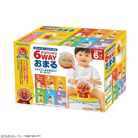 アンパンマン 6WAYおまる おしゃべり＋メロディ付き