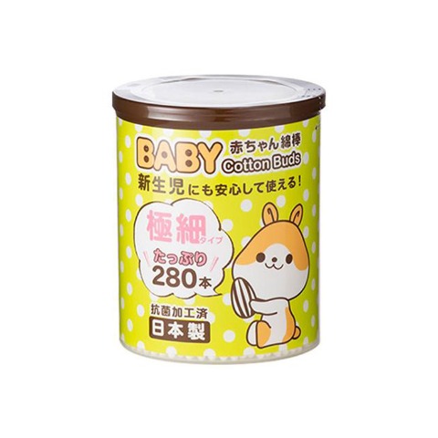 赤ちゃん綿棒 極細