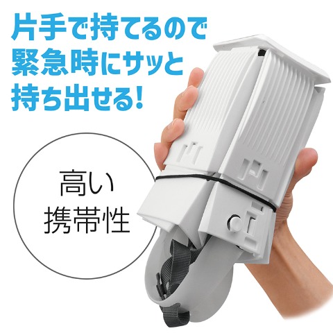 折りたたみ防災ヘルメットカサヘル