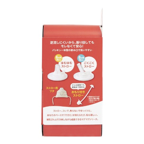 magmag2種のストローセット（pigeon）