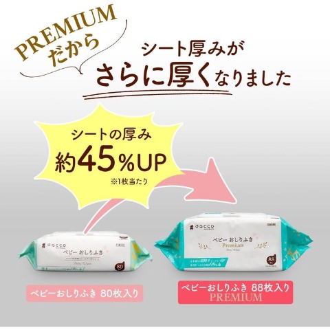 フタ付きおしりふき88枚入