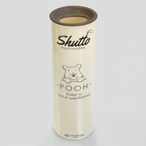 くまのプーさん　スリムティッシュボトル(BE×D-pot)